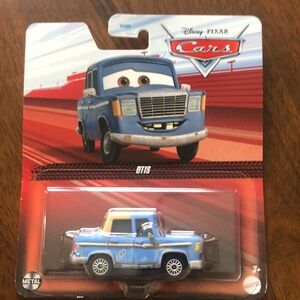 DISNEY Pixar Cars Otis Blue Toy Car